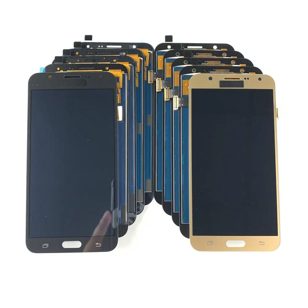 ЖК дисплей с дигитайзером сенсорного экрана для Samsung Galaxy J700 J7 2015 J700H J700M J700T 10
