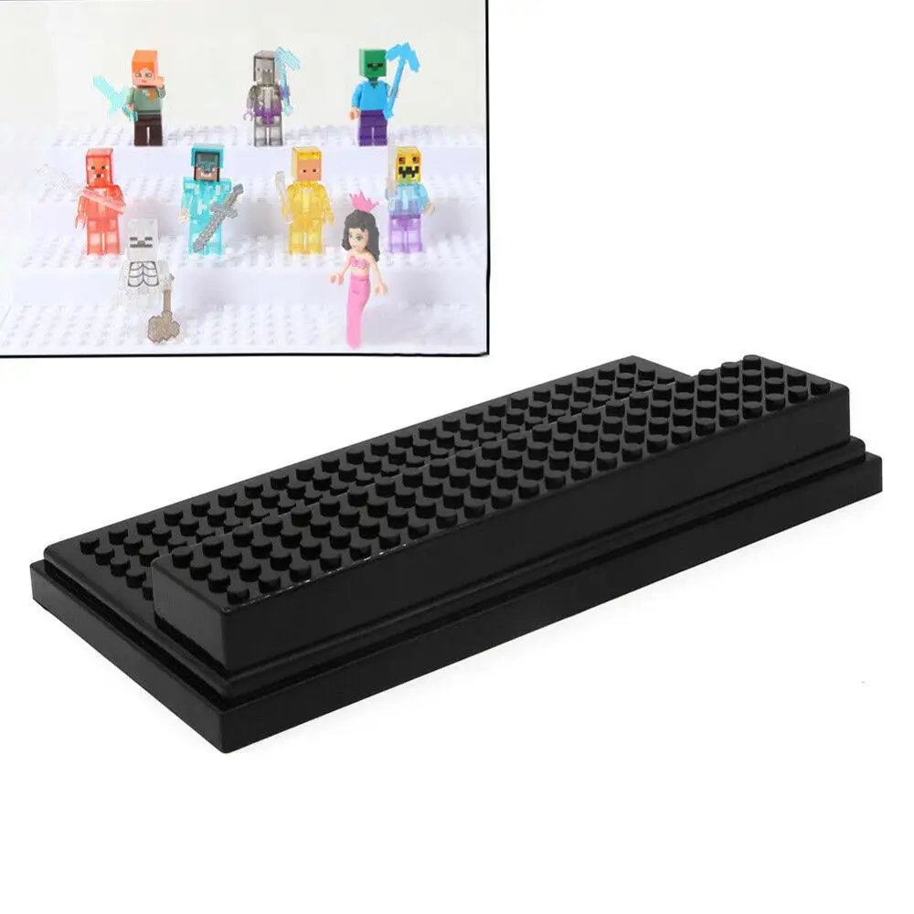Прозрачный чехол с 2 ступенями для Legoe акриловая основа фигурки сборка игрушек
