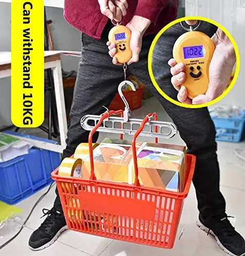 

9-hole Clothes hanger organizer Space Saving Hanger multi-function folding magic hangers drying Racks Scarf clothes Storage