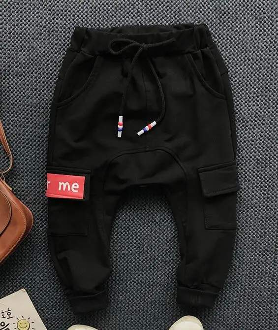 pants Комплект из 3 предметов, комплекты одежды для маленьких мальчиков, повседневная одежда с героями мультфильмов, костюм ковбоя для мальчиков: толстовка+ футболка+ штаны, спортивный костюм для малышей 2-6 лет - Цвет: pants