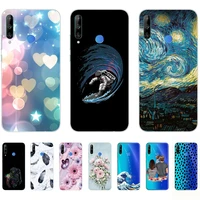 case for honor 9c silicon abstract luxury fashion shell case 6 39inch tpu non slip soft bumper anti knock ultra thin personality