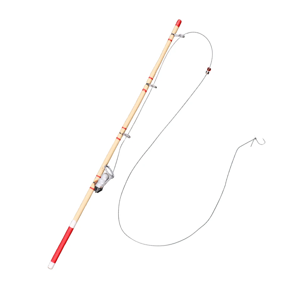 

Miniature Fishing Rod Model for 1/12 Dollhouse Garden Decoration Accessories