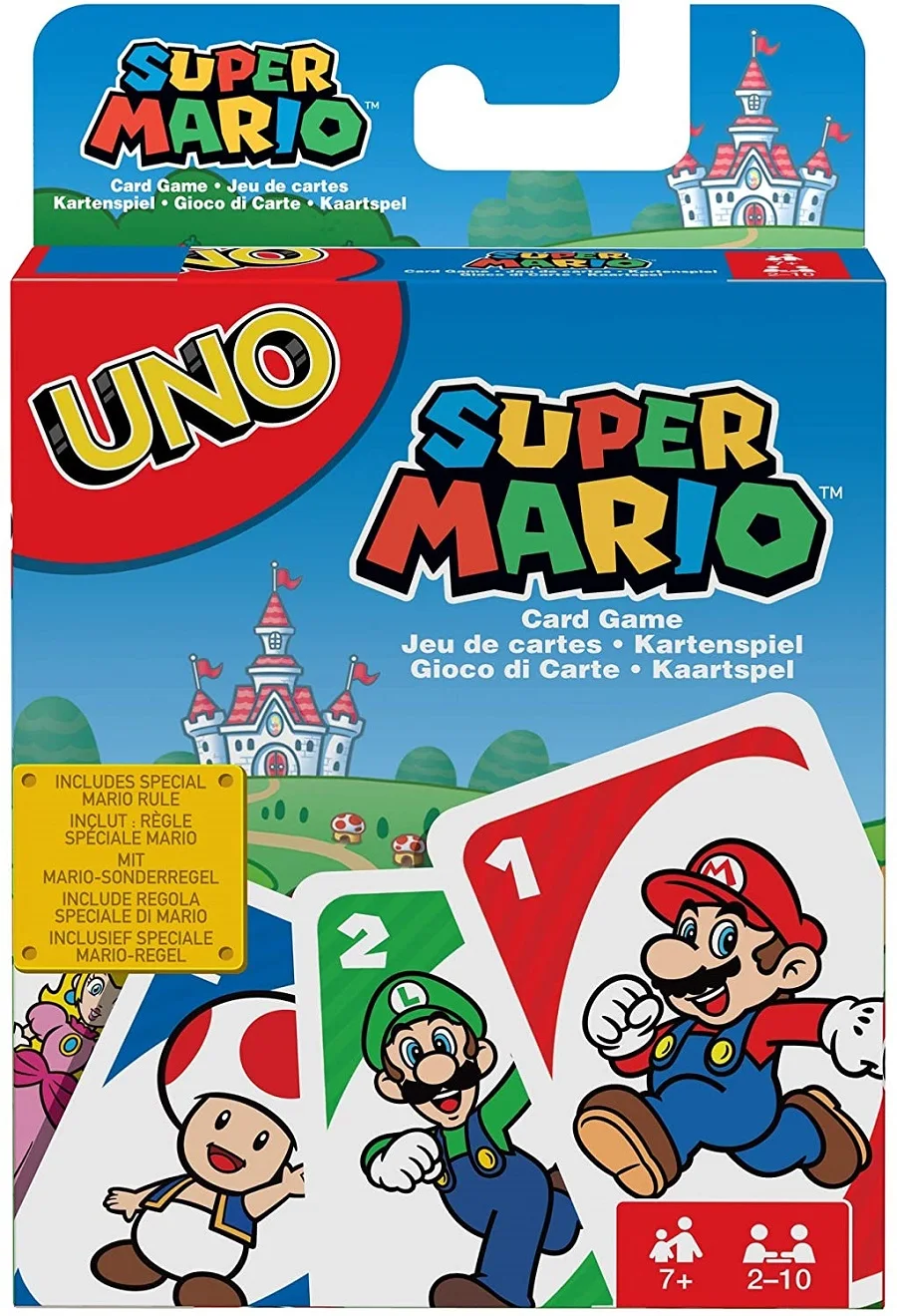 

Super Mary game character Mario card UNO Card suitable for family game friends game card children's birthday gift