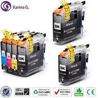 6pcs compatible ink for lc131 lc133 suit for brother mfc j245j470dwj475dwj650 dwj870dwj4410dwj4510dwj4710dw printer