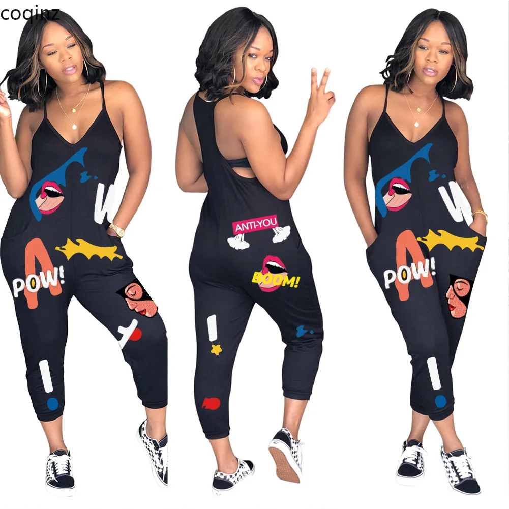 Summer Plus Size Jumpsuit Women Rompers Womens Jumpsuits Body Woman Jumpsuite Overalls Bodysuit Sexy Combinaison Femme Y175 |