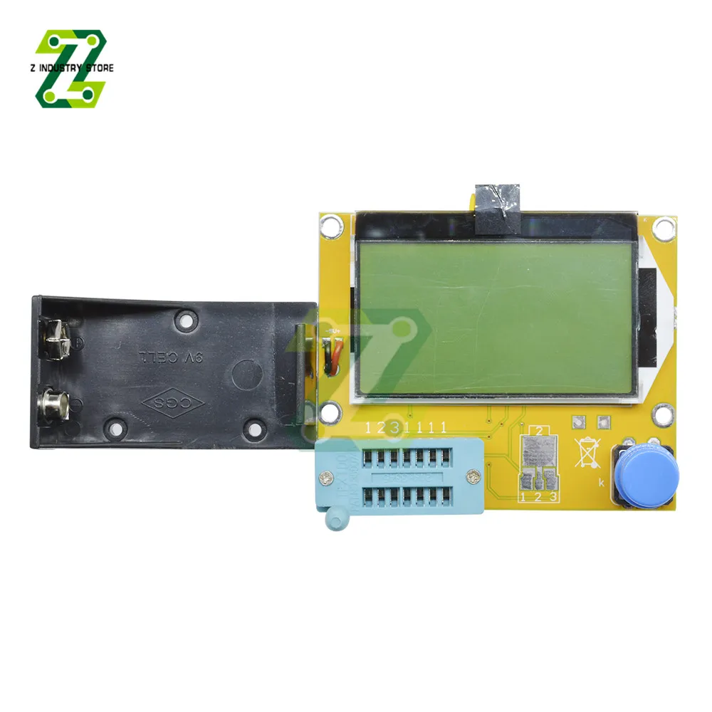 LCR-T4 Transistor Tester Mega328 M328 Diode Triode Capacitance Meter Multimeter For MOS PNP NPN LCR | Инструменты