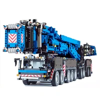 new 2020 moc 20920 liebherr 11200 engineering truck crane remote control assembly toy boy birthday gift