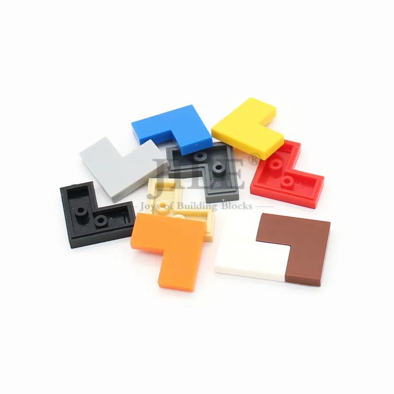 

Moc Tile 2x2 Corner 14719 DIY Enlighten Blocks Bulk Set Compatible with Assembles Particles Classic Creative Building Bricks