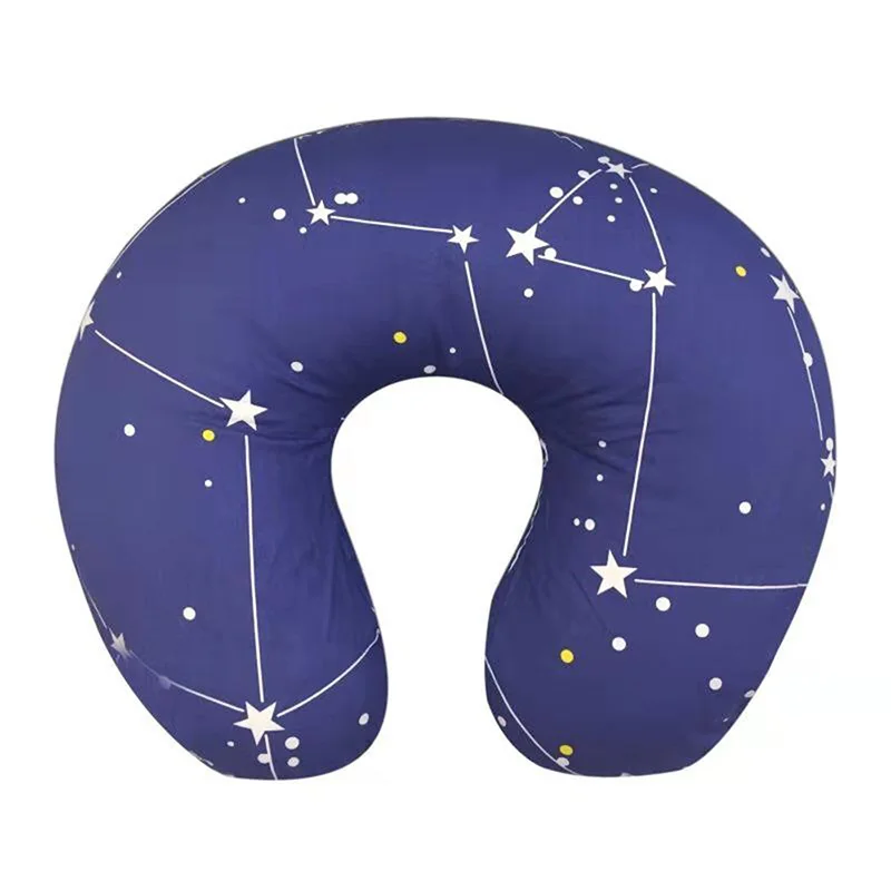 Blue constellation Подушка для кормления ребенка, подушка для защиты головы, детское постельное белье, подушка для кормления малыша, позиционер для сна, анти-Крышка для рулона, чехол - Цвет: Blue constellation