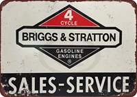 homdeo metal signs vintage laundry room yard decor art briggs stratton service center vintage tin sign 8 x 12 inches home cafe