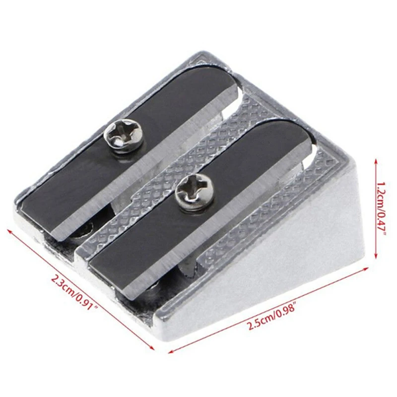 Точилка для карандашей бровей и губ подводка глаз карандаш школьные офисные