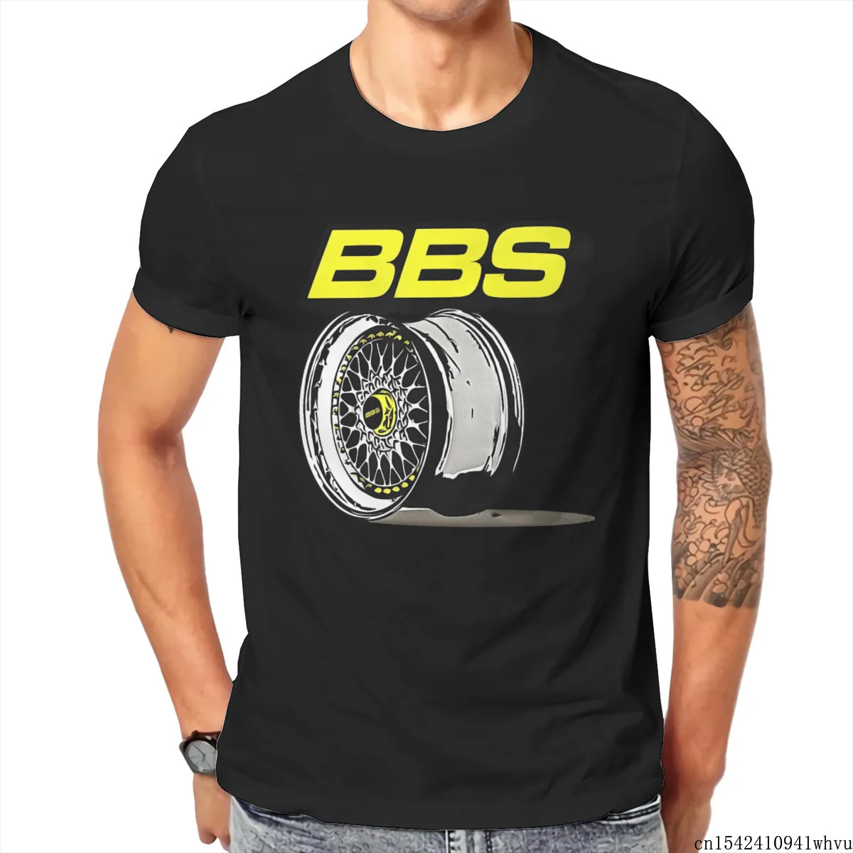 

Bbs Racing Wheels Men T Shirt Short Sleeve Fashion Unisex Summer Trend Lycra Soft O-neck Classic Casual 3D Printing