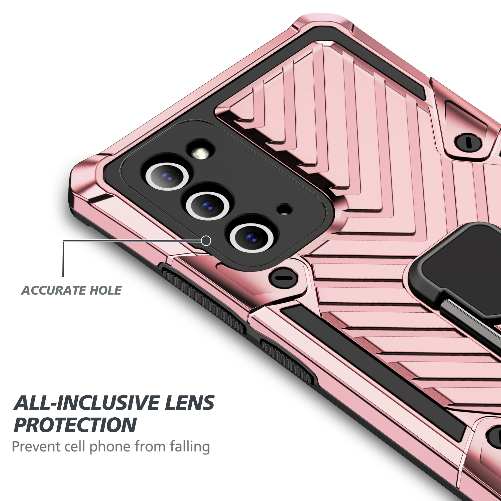 

Shockproof Magnetic Ring Car Holder Armor For Galaxy Note20 S21 S30 Plus Back Cover For Samsung Galaxy S21Ultra Back Cover