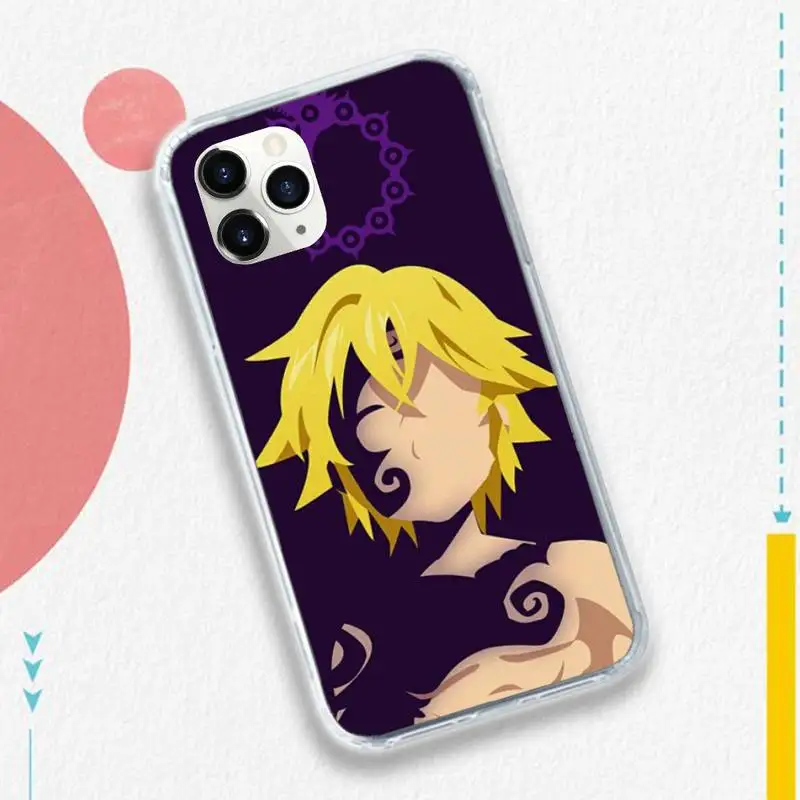 

Anime The Seven Deadly Sins Phone Case for iPhone 11 12 pro XS MAX 8 7 6 6S Plus X 5S SE 2020 XR