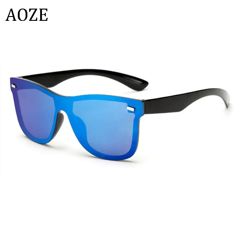 Солнцезащитные очки без кольца для мужчин и женщин винтажные квадратные модные