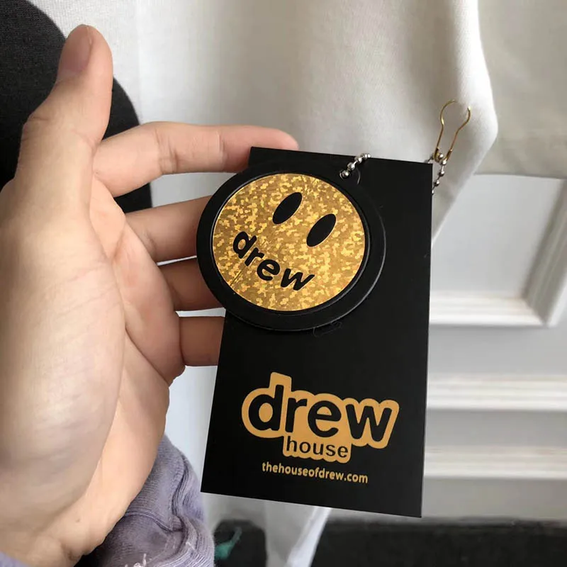 19S DREW House Girl с принтом, короткий рукав, Мужская футболка, Harajuku, Покемон, свободные хлопковые футболки для мужчин и женщин, пуловер, хип-хоп Футболка