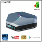 Приставка Смарт-ТВ Amlogic S905X4, Android 10, 2021 ГГц, 4 + 3264128 ГБ