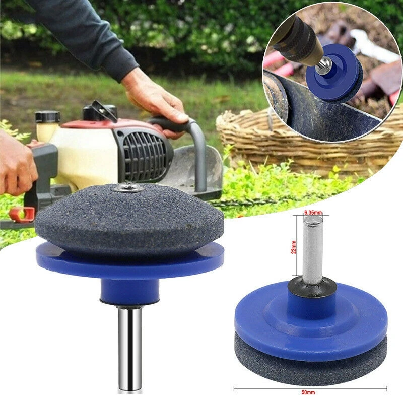 

Grinding Drill Sharpener Lawnmower Faster Rotary Drill Blade Sharpener Grinding Tool Garden Lawn Mower Parts