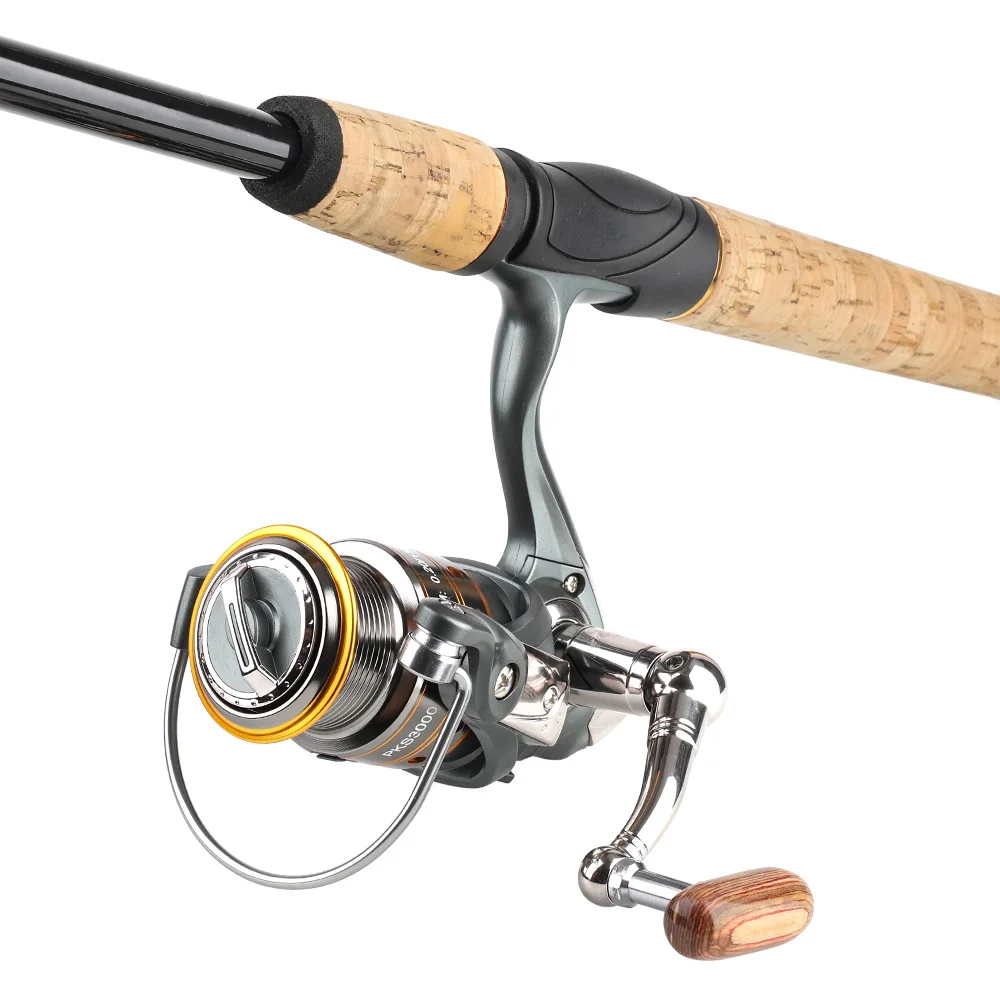 

DONQL Metal Spool Fishing Reel 10+1 Ball Bearing Spinning Reel 5.2:1 Fishing Wheels Coil Carp Fishing Tackle Accessories