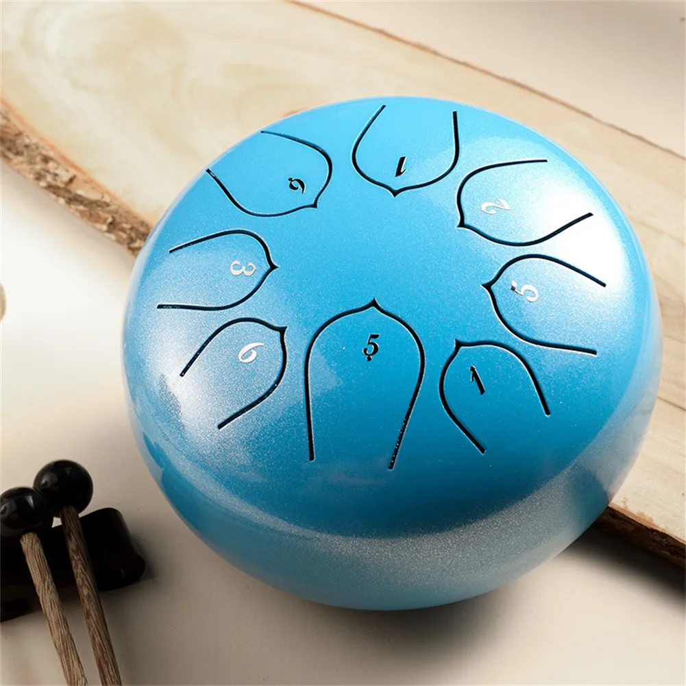 

Steel Tongue Drum Handpan C Tune11 Notes Hand Tankdrum With Drumstick Bag Mallets Drumstick Stand Instruments Accessories