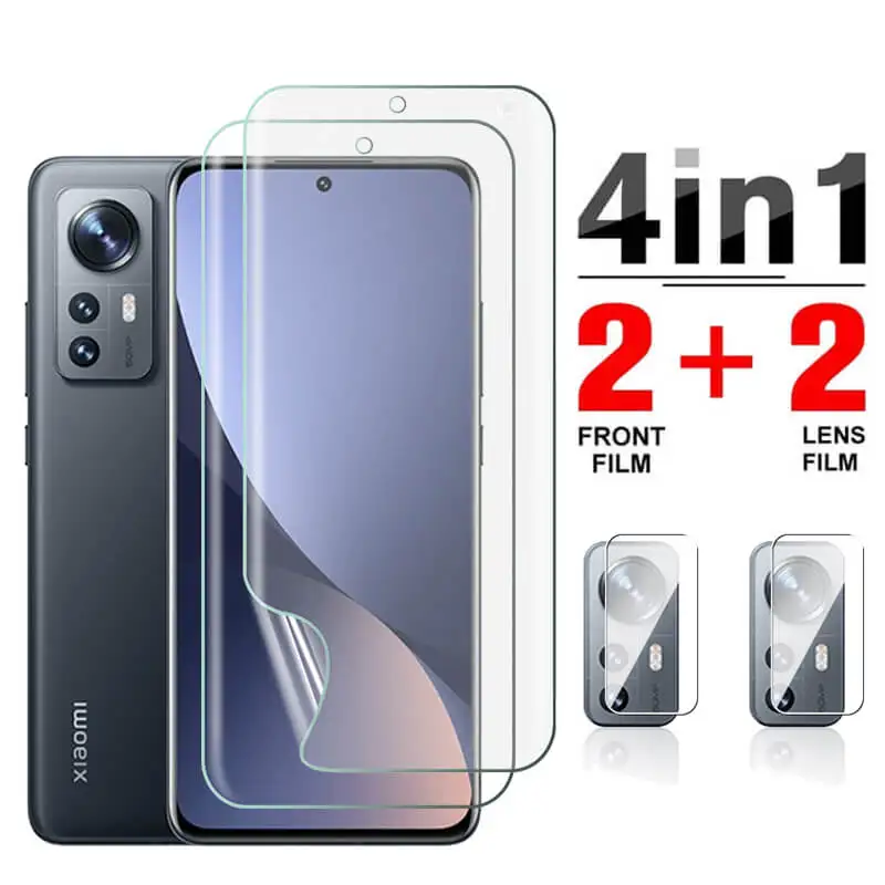 3D Hydrogel Film For Xiaomi Mi 12 Pro Protective Glass Camera Lens For Xiomi Xaomi 12X Mi12 12 Pro Glass Screen Protector Armors