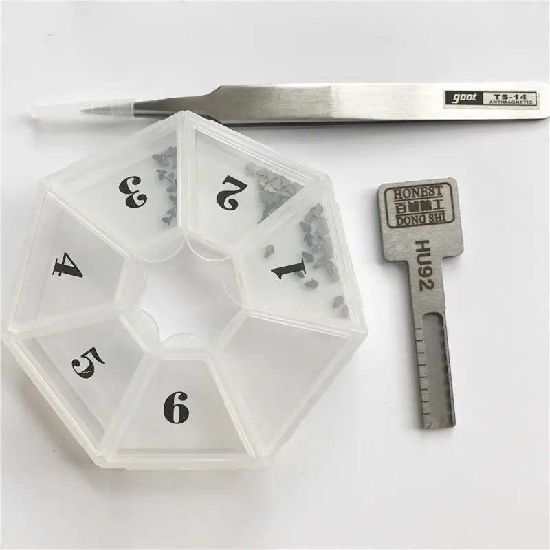 HKOBDII Original HU92 формы для ключей от машины формовки автомобильных инструменты моделирования