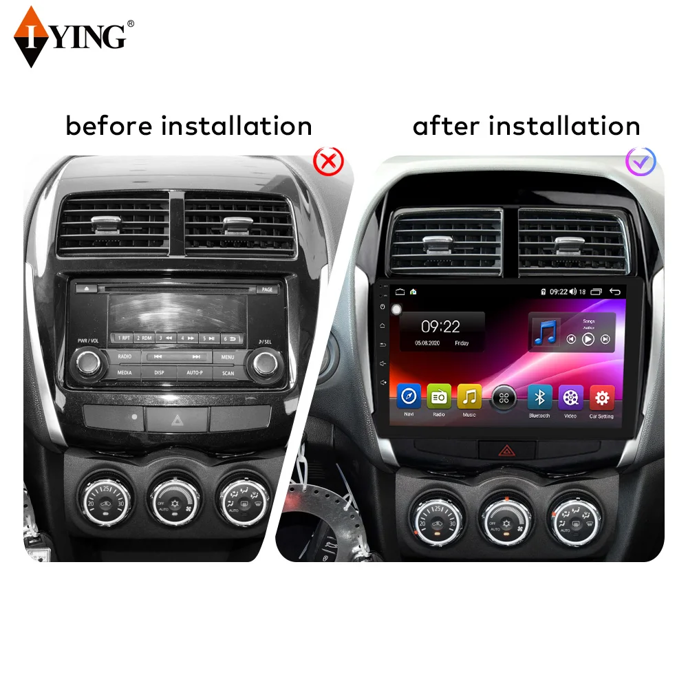 Автомобильная магнитола на Android с GPS для Citroen C4 Aircross 2012 2017 Carplay мультимедиа Wi Fi 4G
