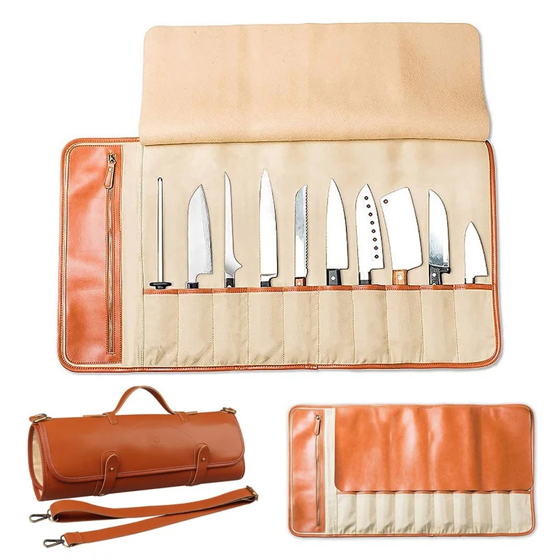 Новая приблизительная сумка рулонная для переноски ножей Портативная кухонного
