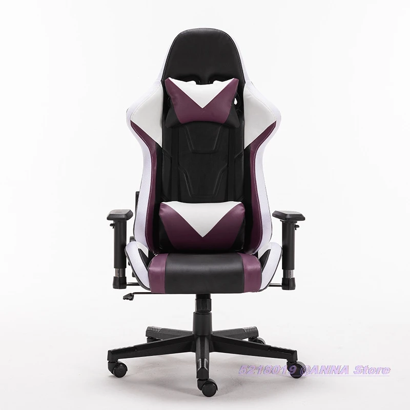 

Quality Black Modern Minimalist GamingChair Home Supplies Swivel Red White Ergonomic Office Business Internet Cafe ComputerChair