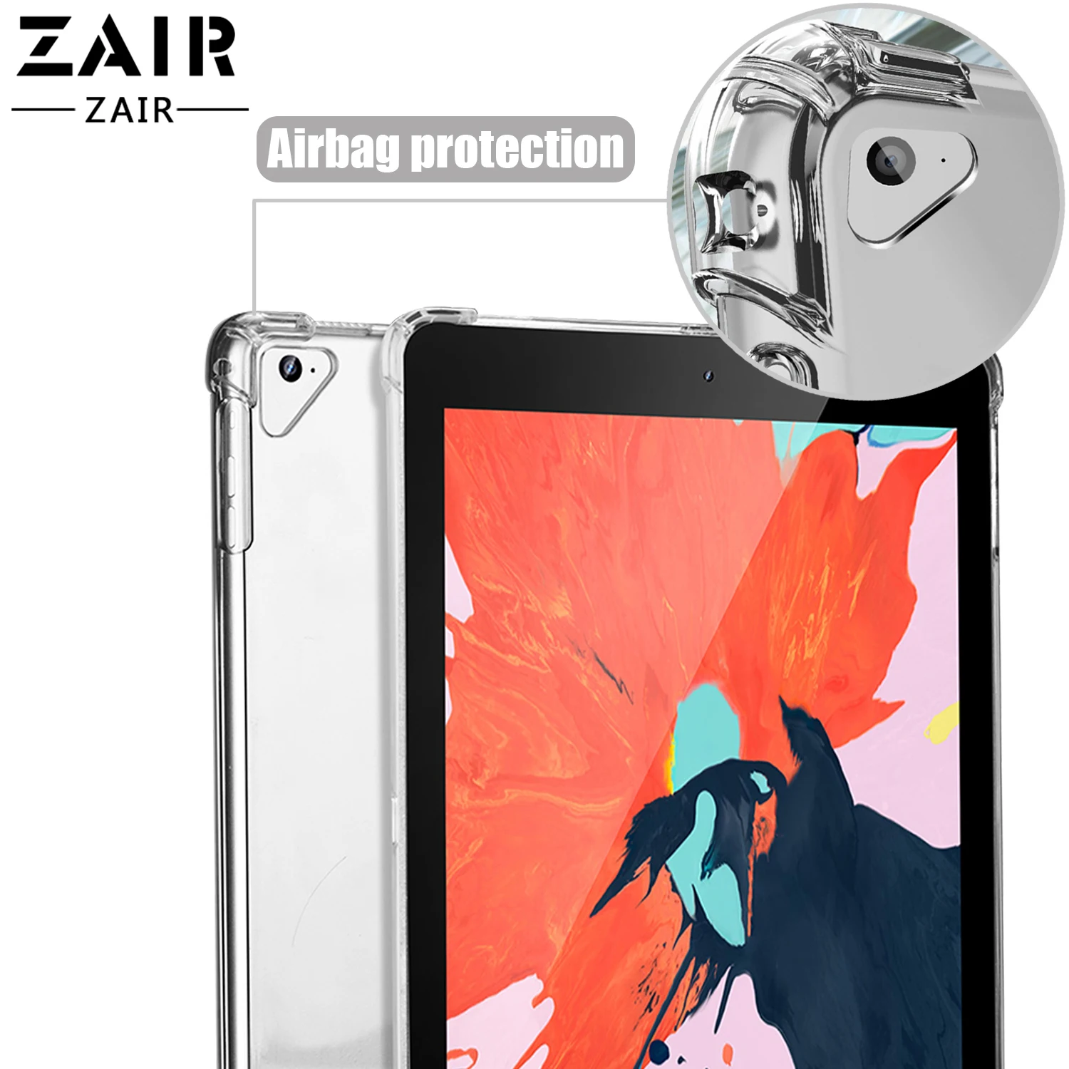 Чехол для планшета Apple ipad Air 9 7 дюйма прозрачная подушка безопасности мягкий чехол