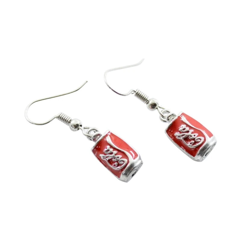 New Creative Simple Coke Bottle Earrings Personalized Cute Handmake For Woman Jewelry Gift | Украшения и аксессуары