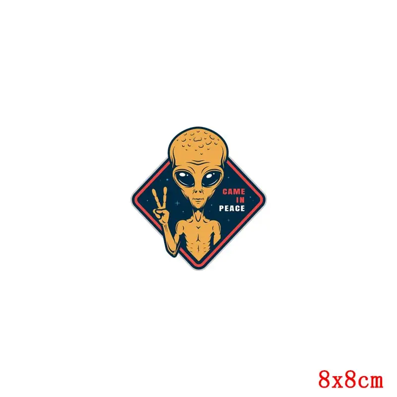 Нашивки Alien Cool для самостоятельной сборки термоклейкие нашивки одежды