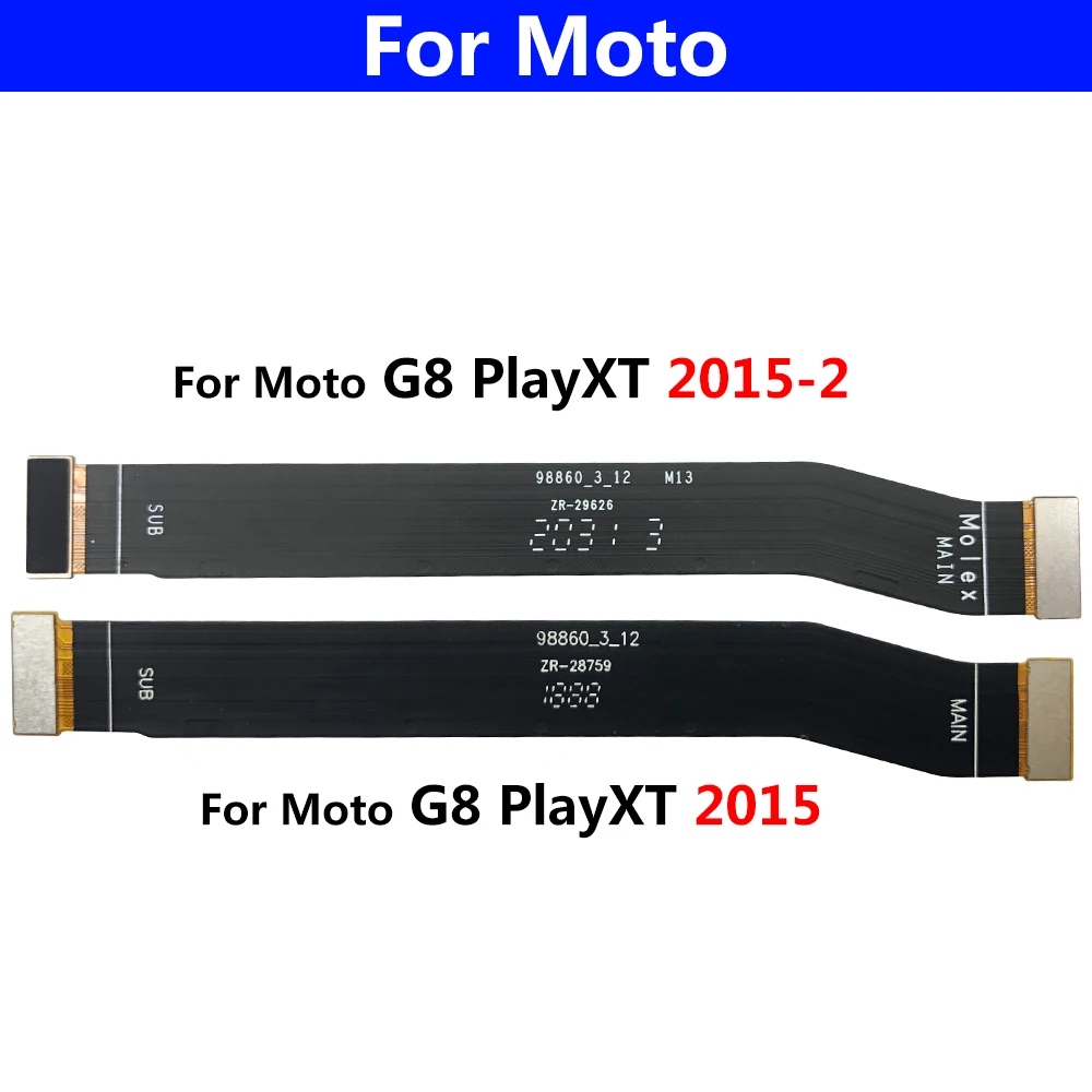 10pcs Main Board Mainboard Connect Flex Cable For Motorola Moto G8 G9 Plus Play Power One Hyper Macro Vision Fusion G 5G | Мобильные