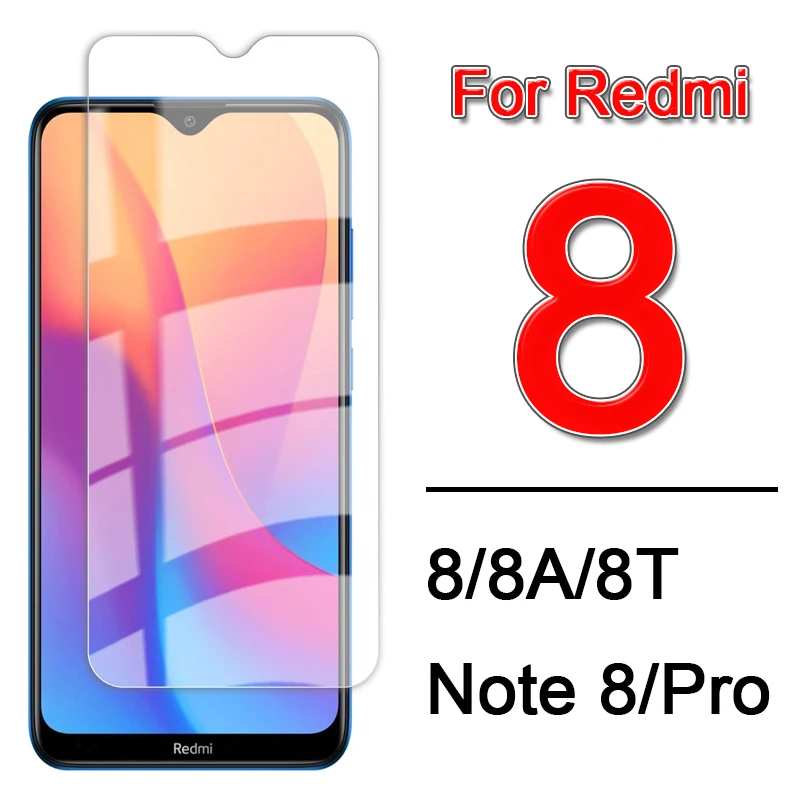 

Safety Screen Protector on for xaomi redmi note8 Note 8pro 8t 8 t note8t protective glass xiomi redmi8 a 8 a8 8a Glass Film