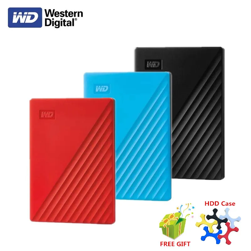Оригинальный жесткий диск Western Digital WD My Passport 1 ТБ 2 4 внешний USB 3 0 Защита паролем HDD