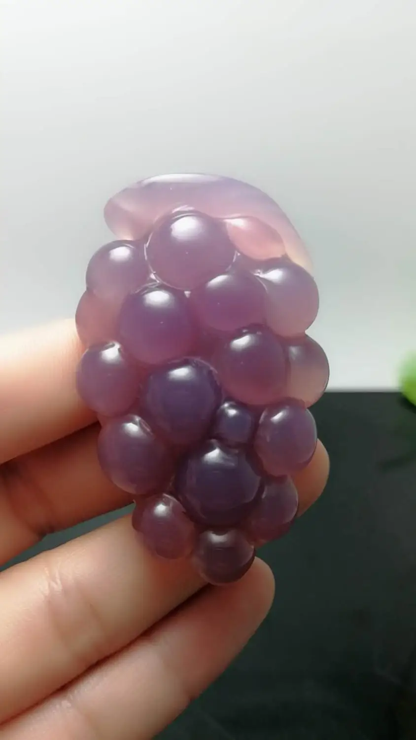 Натуральный агат нефрит виноград индивидуальная Подвеска для мужчин и женщин |