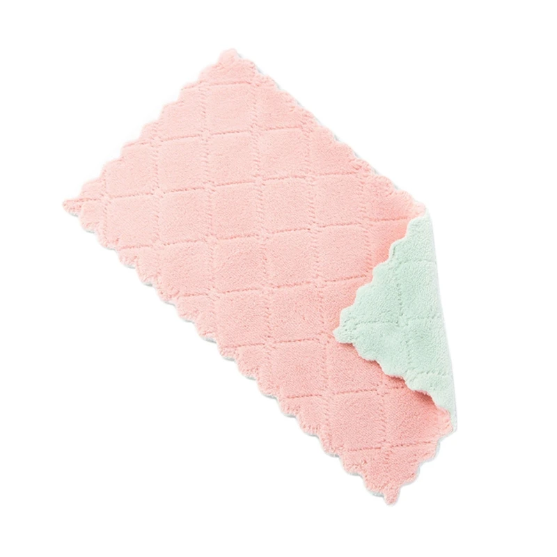 Водопоглощающая ткань для посуды двухцветная Двусторонняя впитывающая плотная