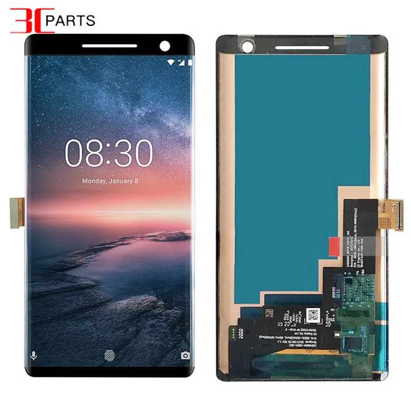 Новый 5 'для Nokia 8 Sirocco ЖК дисплей кодирующий преобразователь сенсорного экрана в