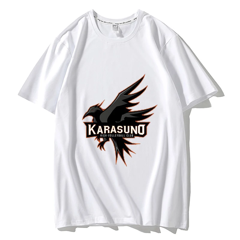 

New Haikyuu Anime T Shirts Harajuku Cool Streetwear Unisex Tee Shirt Tops Female Short Sleeve T-shirt O-Neck Hip Hop Tshirt