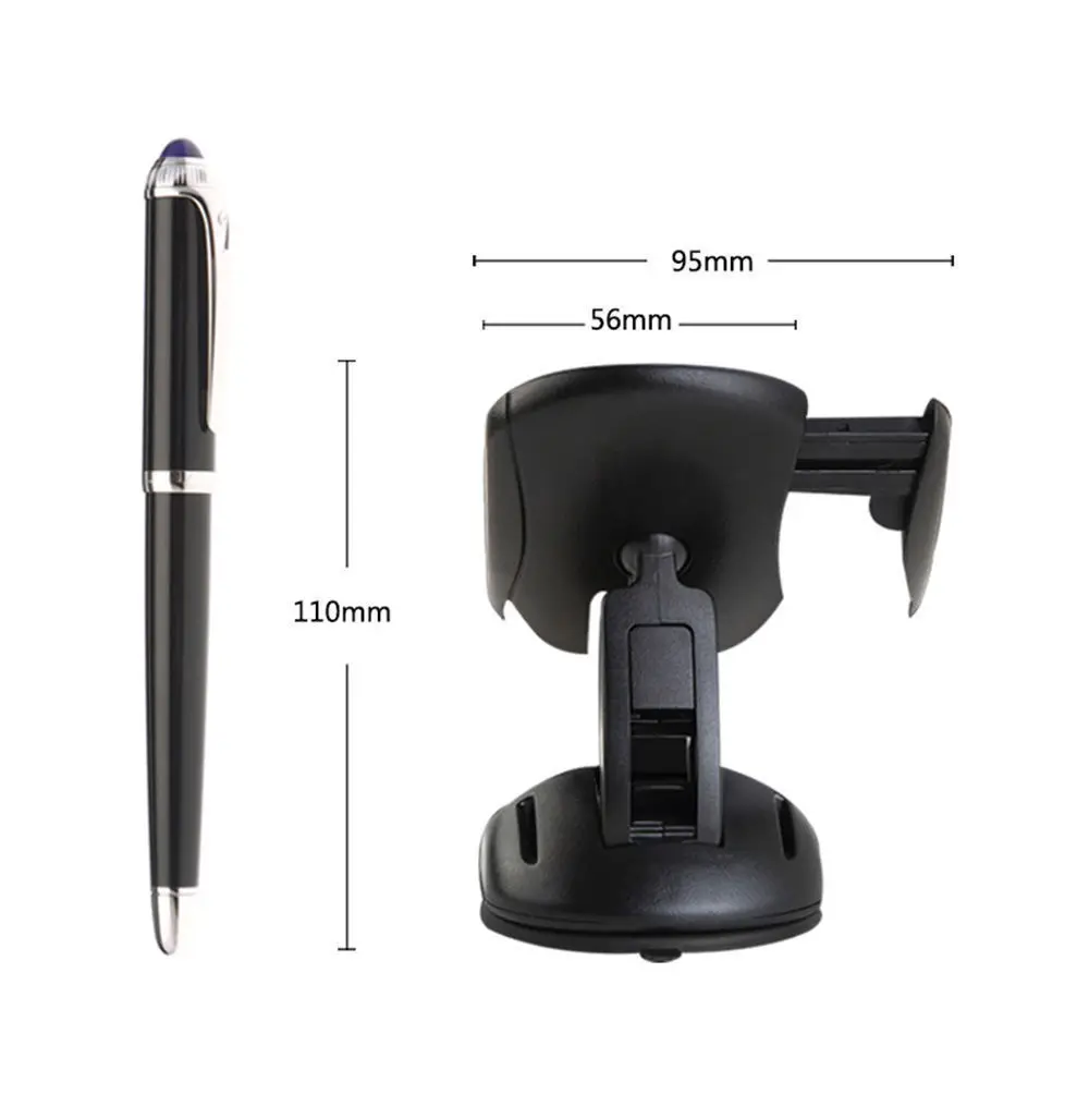 360 ° Мышь всасывания мобильный телефон Вращающийся Регулируемый держатель GPS