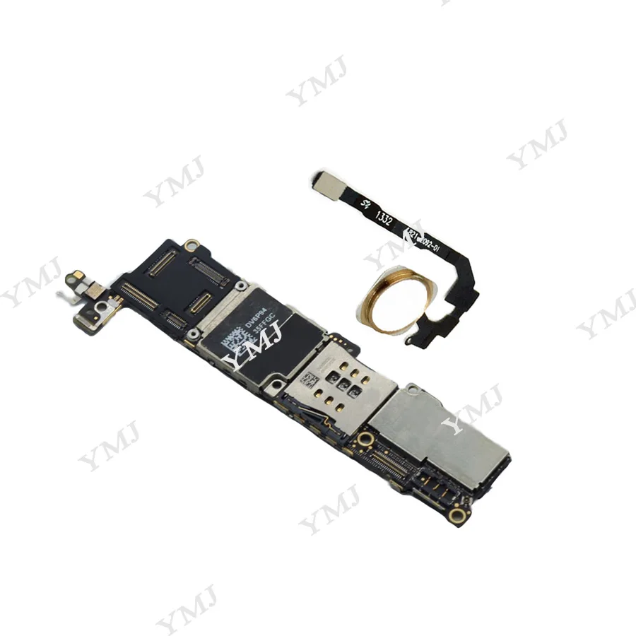 Для iphone 5S материнская плата с Touch ID 100% оригинальная разблокированная для