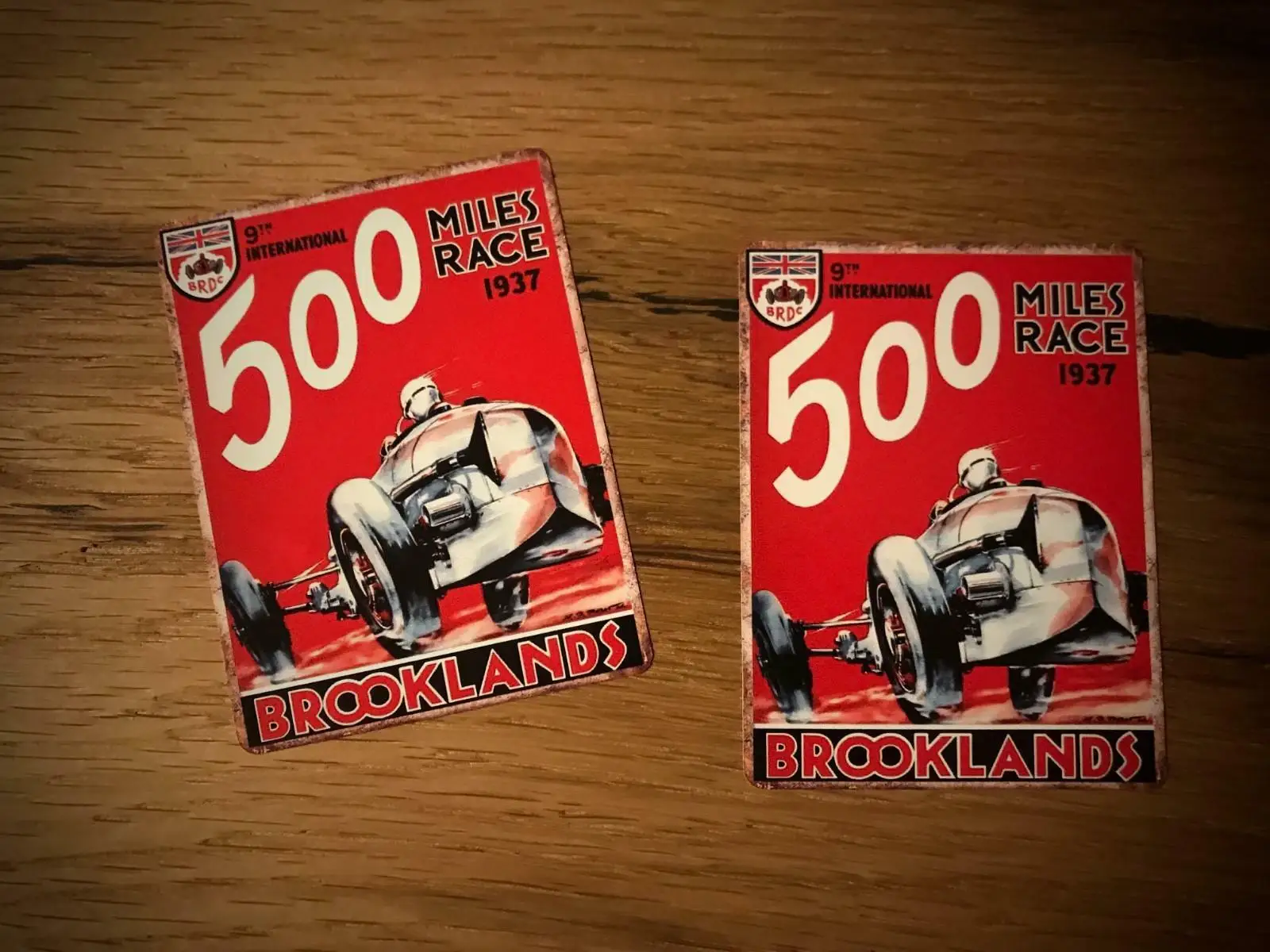 500 Miles Sticker Race Racing Vintage Classic USA V8 Racing Retro # 187