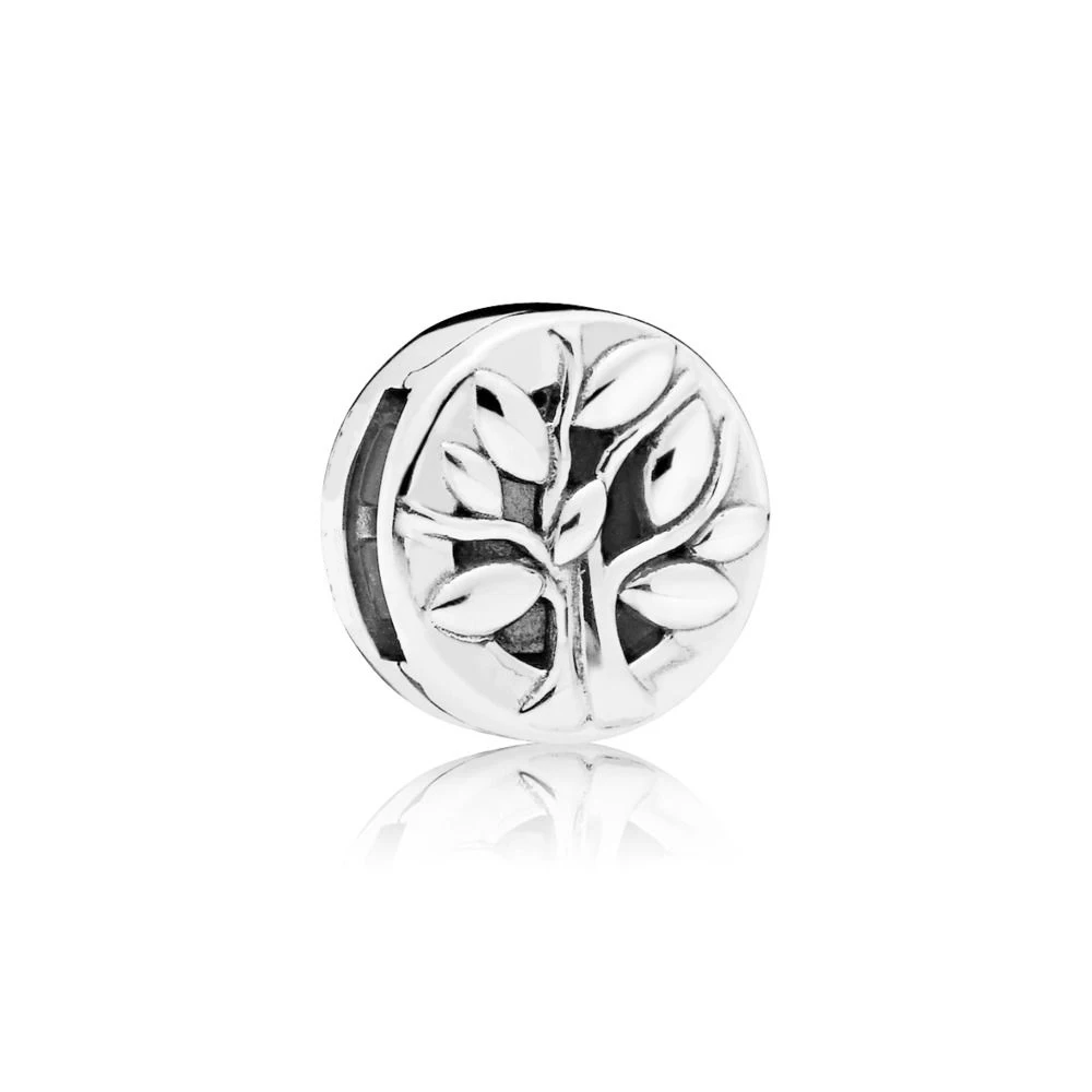 Реальные 925 стерлингового серебра бисера Reflexions Древо жизни клип Шарм Fit Женская