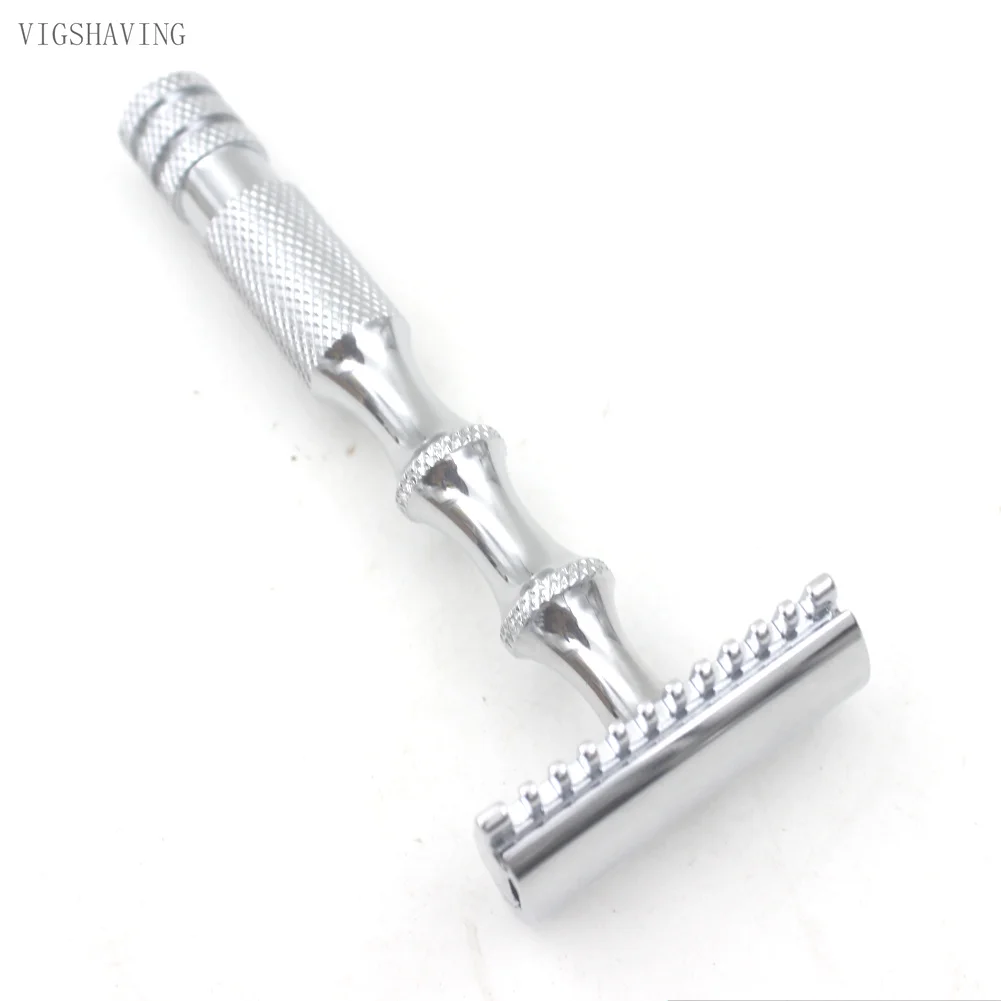 VIGSHAVING Новое поступление нержавеющая сталь двойной край безопасности бритвы