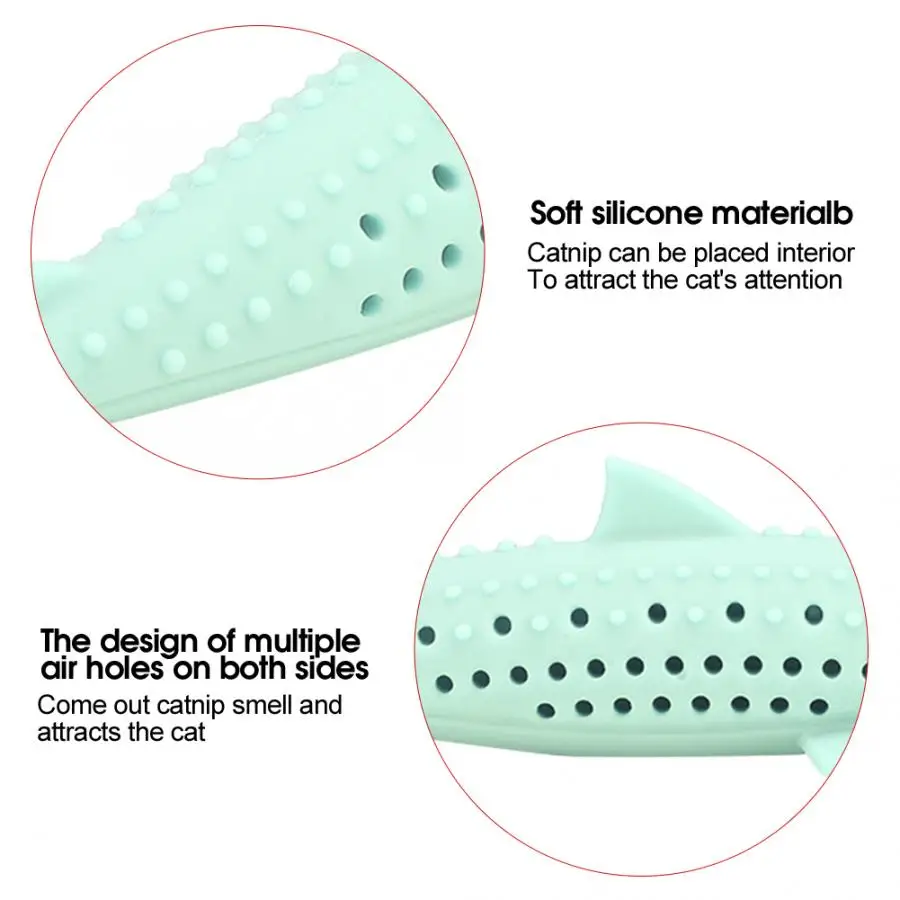 Силиконовые жевательные игрушки для кошек Pet кошачья мята боковых зубов очистки