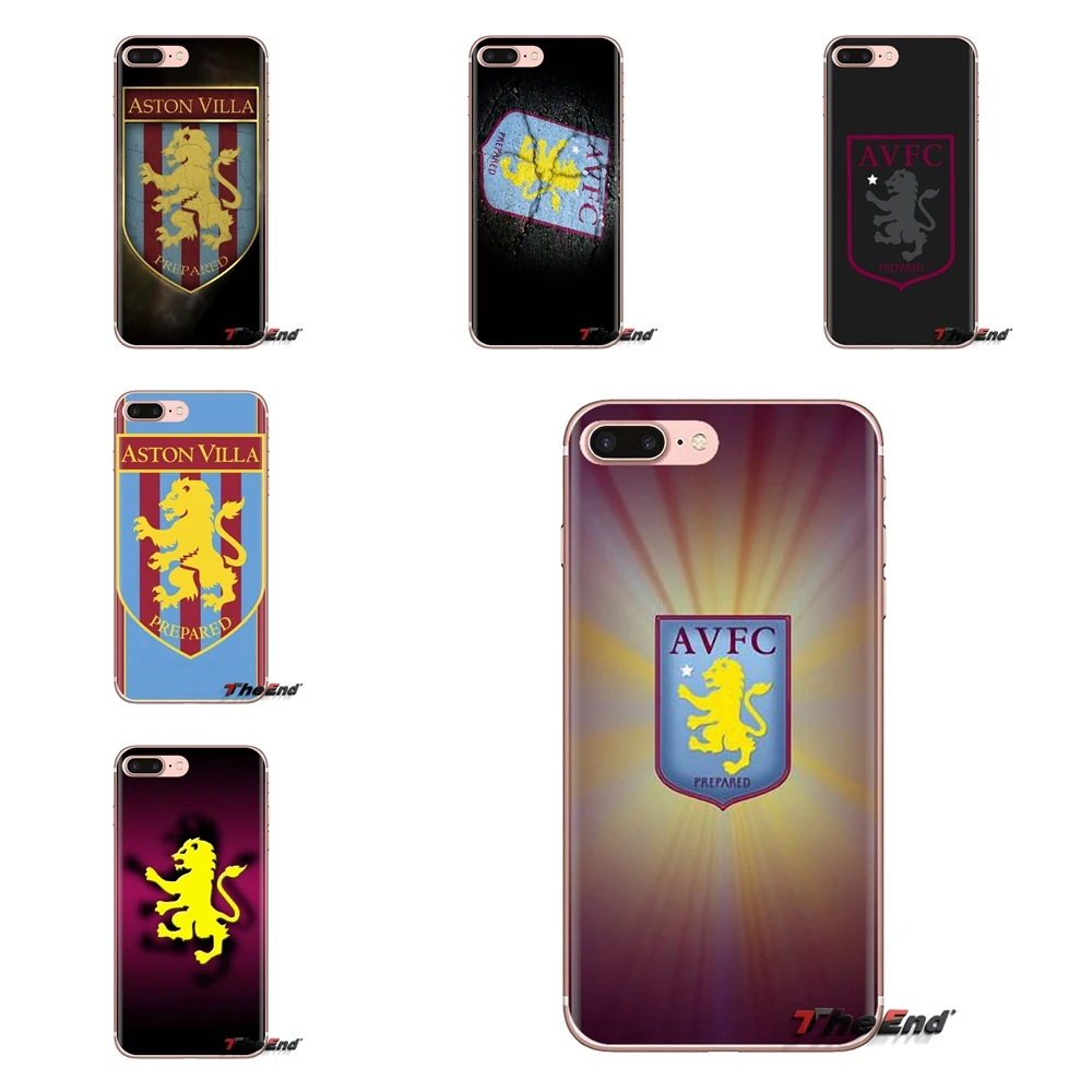 Астон Вилла Футбол клуб Англия прозрачный ТПУ чехол для Samsung Galaxy J1 J2 J3 J4 J5 J6 J7 J8