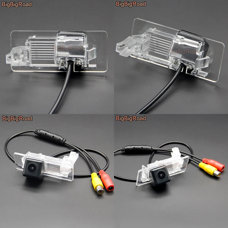 Автомобильная камера заднего вида BigBigRoad автомобильный резервный монитор для Seat