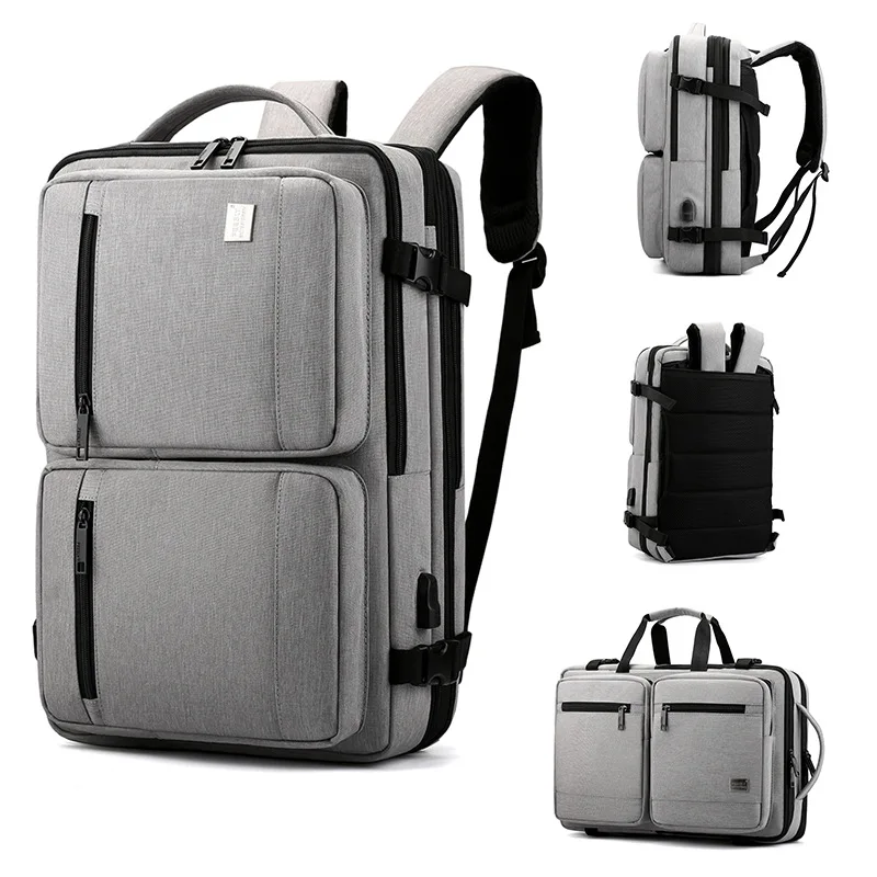 

2021 spring new men's backpack student bag fisley backpack business travel computer bag
