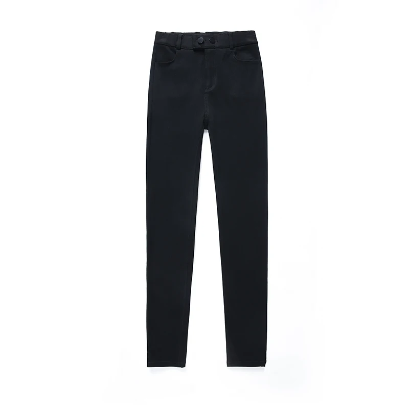 

New Elegant Fashion Women Autumn Winter plus velvet thicken leggings stretch slim bottoming pencil pants