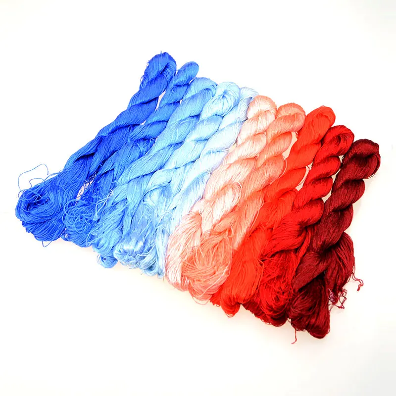 

new 400m silk embroidery / 100% silk thread / Spiraea embroide silk thread hand embroidery embroider cross stitch